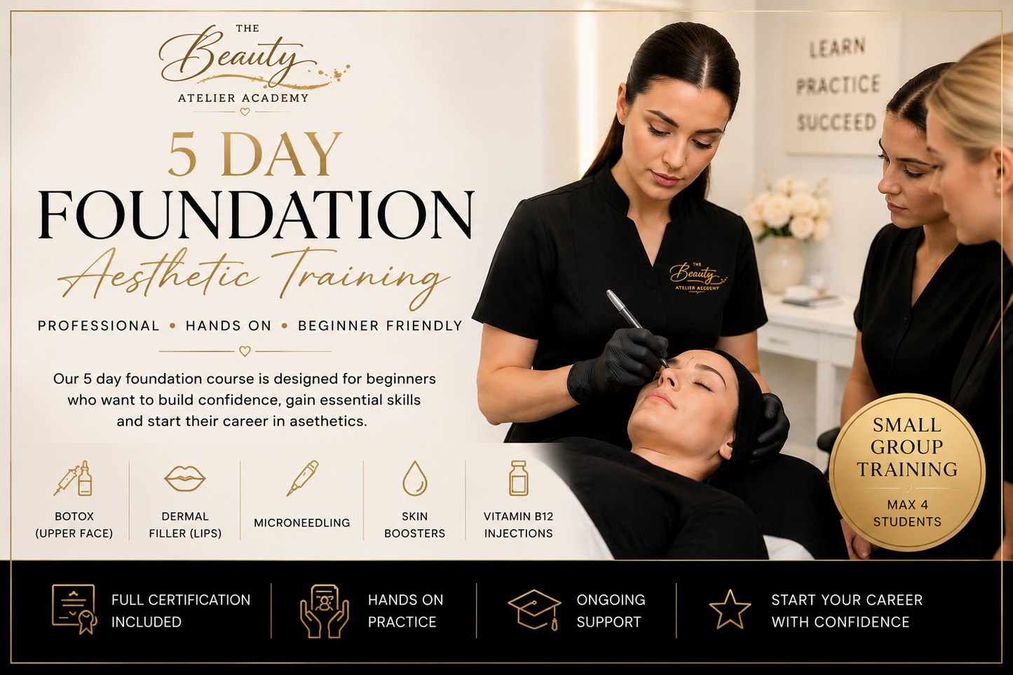 Foundation Aesthetics Training – 5 Day course